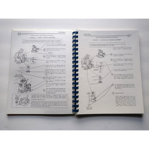 Seeburg Model LS1 Jukebox Operation Installation Service Repair Phono Manual - Picture 3 of 6